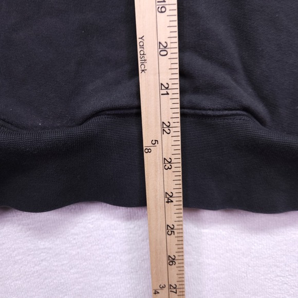 Vintage Tailgate Sweatshirt Mens Large Black Space Jam Hooded Looney Tunes - Picture 5 of 8